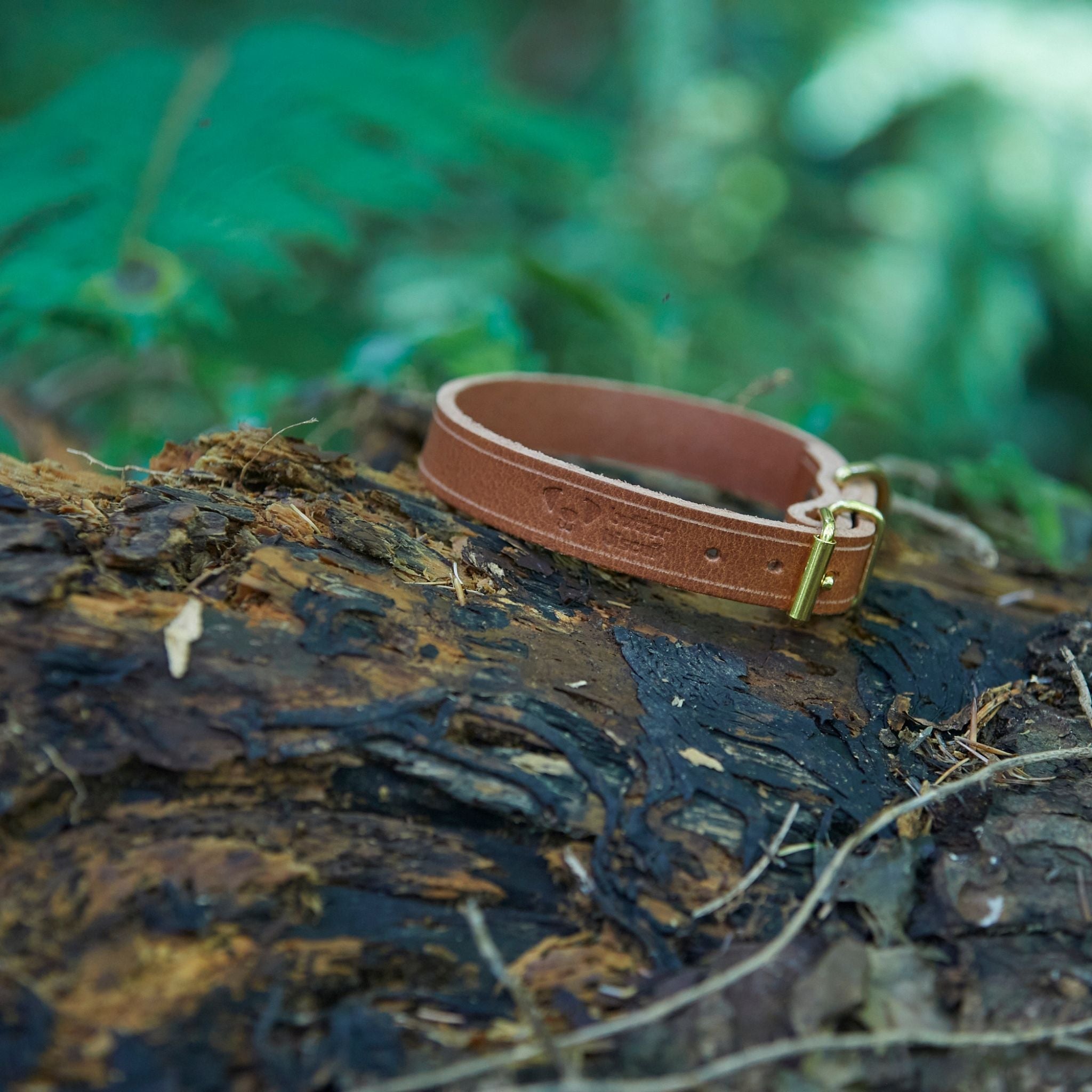 Hand Carved Buffalo Leather buying Bracelet